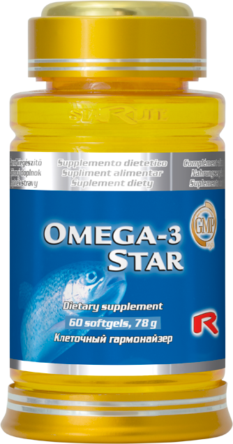 STARLIFE OMEGA-3 STAR, 60 cps