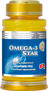STARLIFE OMEGA-3 STAR, 60 cps