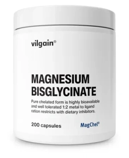 Vilgain magnesium bisglycinate 200 cps